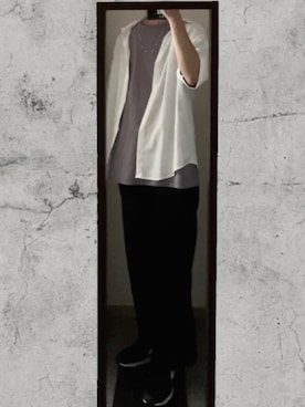 「NEW GENTLEMAN（ニュージェントルマン）のアイテム」を使った、TKMさん（メンズ・179cm）の夏コーディネート