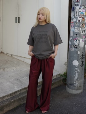 「NOMINE（ノミネ）のアイテム」を使った、ERIさん（レディース・156cm）の夏コーディネート