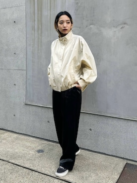 「NOMINE（ノミネ）のアイテム（ジャケット/アウター）」を使った、ERIさん（レディース・156cm）の冬コーディネート