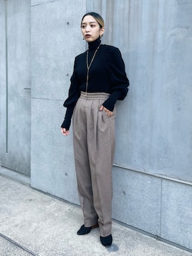 ERIさん（レディース・156cm）の冬コーディネート