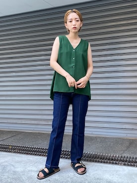 ERIさん（レディース・156cm）の夏コーディネート