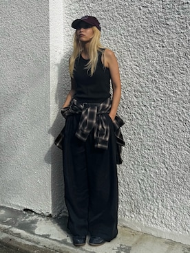 「着回しコーデ」｜ERIさん（レディース・156cm）の夏コーディネート