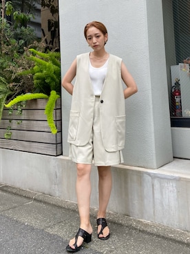 ERIさん（レディース・156cm）の夏コーディネート