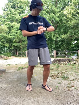 「MOBSTYLES（モブスタイル）のアイテム」を使った、TSUYOさん（メンズ・166cm）の夏コーディネート