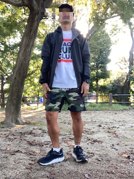 「MOBSTYLES（モブスタイル）のアイテム」を使った、TSUYOさん（メンズ・166cm）の秋コーディネート