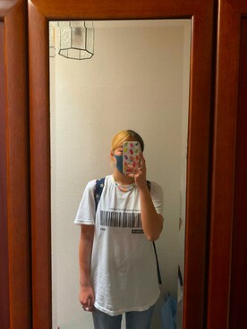 「IKEA（イケア）のアイテム（トップス）」を使った、koさん（レディース・160cm）の夏コーディネート