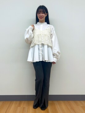「RU.TI.LE（ルチル）のアイテム（トップス）」を使った、S.S.さん（レディース・150cm）の冬コーディネート
