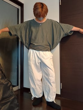 「アイテム（タンクトップ）」を使った、tamuramaroさん（メンズ・175cm）の秋コーディネート
