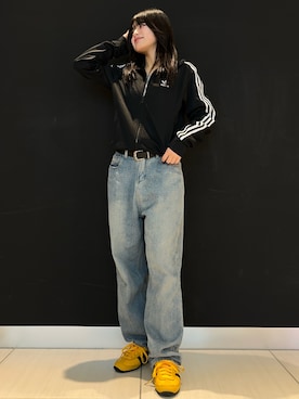 「adicolor」｜RYさん（レディース・160cm）の冬コーディネート