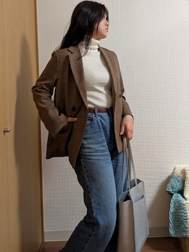 「VIS（ビス）のアイテム」を使った、yoriri00さん（骨格ウェーブ・レディース・166cm）の秋コーディネート