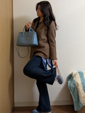 「VIS（ビス）のアイテム」を使った、yoriri00さん（骨格ウェーブ・レディース・166cm）の秋コーディネート