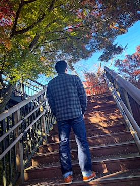 HRさん（メンズ・167cm）の秋コーディネート