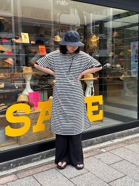 コマさん(レディース・167cm)の夏コーディネート