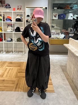 「KANGOL（カンゴール）のアイテム」を使った、ｺﾏさん（レディース・167cm）の春コーディネート