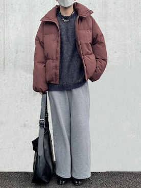 「un/neu（アンノイ）のアイテム」を使った、gohkiさん（メンズ・168cm）の冬コーディネート