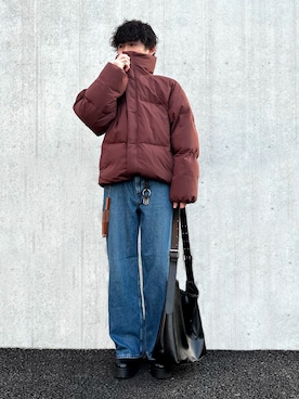 「アイテム（ウォレットチェーン）」を使った、gohkiさん（メンズ・168cm）の冬コーディネート