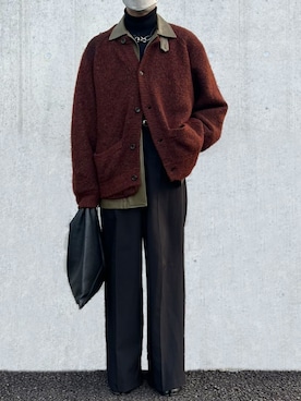 「アイテム（カバーオール）」を使った、gohkiさん（メンズ・168cm）の冬コーディネート