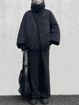 「un/neu（アンノイ）のアイテム」を使った、gohkiさん（メンズ・168cm）の冬コーディネート