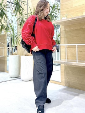 「NERGY（ナージー）のアイテム」を使った、とっちーさん（レディース・153cm）の冬コーディネート