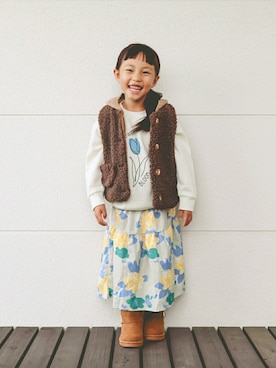 yotsuha_daysさん（キッズ・110cm）の秋コーディネート