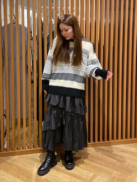 mayuさん(レディース・154cm)の冬コーディネート