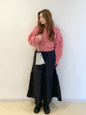 mayuさん（レディース・154cm）の冬コーディネート