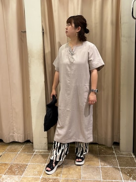 saori🐿️さん（レディース・157cm）の夏コーディネート