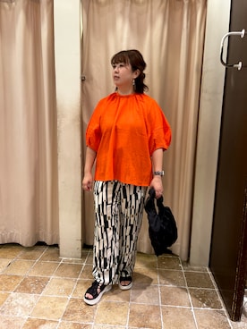 saori🐿️さん（レディース・157cm）の夏コーディネート