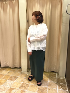 saori🐿️さん(レディース・157cm)の夏コーディネート