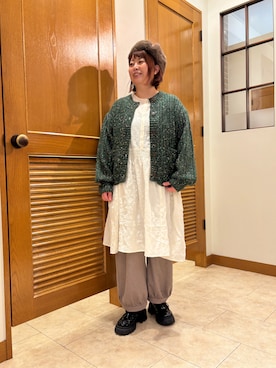 「サマンサ モスモス(Samansa Mos2)」｜saori🐿️さん（レディース・157cm）の秋コーディネート