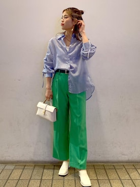 「VIS」｜「アイテム（その他シューズ）」を使った、ayukamiさん（レディース・167cm）の春コーディネート