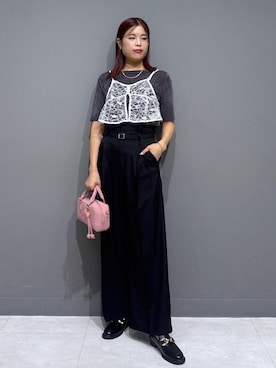 「アイテム（ローファー）」を使った、ayukamiさん（レディース・167cm・30代）の夏コーディネート