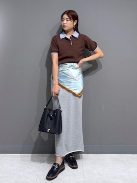 「アイテム（財布/小物）」を使った、ayukamiさん（レディース・167cm・30代）の秋コーディネート
