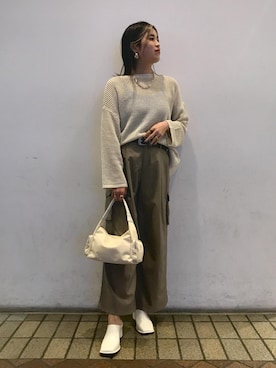 「VIS」｜「アイテム（その他シューズ）」を使った、ayukamiさん（レディース・167cm）の春コーディネート