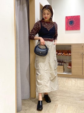 「VIS」｜「アイテム（その他シューズ）」を使った、ayukamiさん（レディース・167cm）の春コーディネート