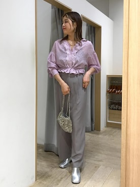 「VIS」｜「アイテム（その他シューズ）」を使った、ayukamiさん（レディース・167cm）の春コーディネート
