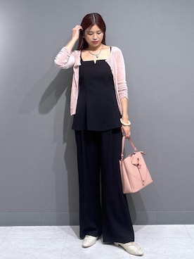 「VIS（ビス）のアイテム（パンツ）」を使った、ayukamiさん（レディース・167cm）の秋コーディネート