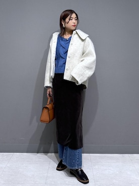 「アイテム（ハンドバッグ）」を使った、ayukamiさん（レディース・167cm・30代）の冬コーディネート