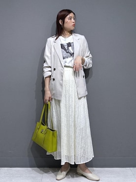 「VIS（ビス）のアイテム」を使った、ayukamiさん（レディース・167cm）の春コーディネート