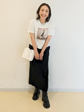 「フェスコーデ」｜「アイテム（ブーツ）」を使った、𝙈𝙖さん（レディース・160cm）の夏コーディネート