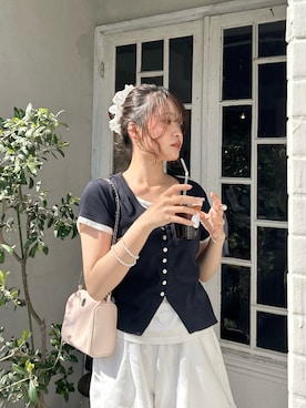 た さ か も も かさん(レディース・161cm)の春コーディネート