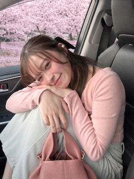 「アイテム（メイクアップ）」を使った、た さ か も も かさん（レディース・161cm）の春コーディネート