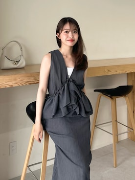 た さ か も も かさん(レディース・161cm)の夏コーディネート