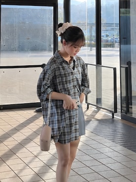 た さ か も も かさん(レディース・161cm)の夏コーディネート