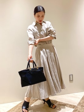 「GGA25030」｜eriさん（レディース・149cm）の春コーディネート