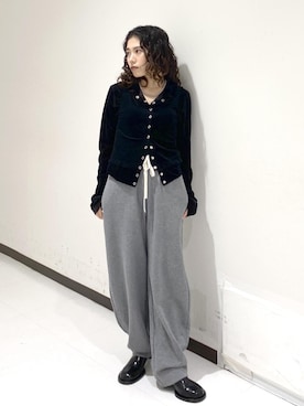 「アイテム（スウェットパンツ）」を使った、eriさん（レディース・149cm・30代）の夏コーディネート