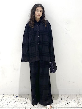 「GANNI（ガニー）のアイテム」を使った、eriさん（レディース・149cm）の春コーディネート