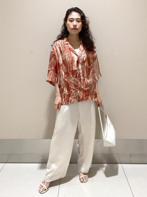 ROPE' / ロペ 【IPEKER】ニュアンスボタニカル開襟シャツ 楽天市場】【SALE／50%OFF】【IPEKER】ニュアンスボタニカル開襟