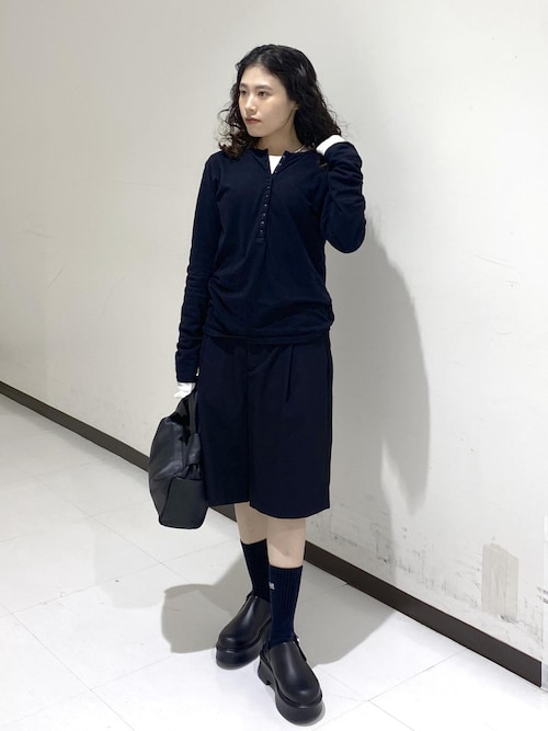 セール】【サステナブル】ソリッド＆ストライプハーフパンツ（その他