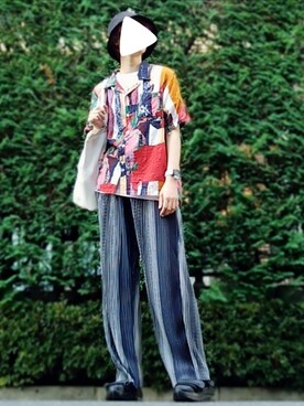 「adidas（アディダス）のアイテム（アナログ腕時計）」を使った、trさん（メンズ・168cm）の夏コーディネート